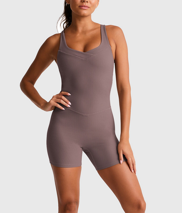 Womens Routine Biker Jumpsuit