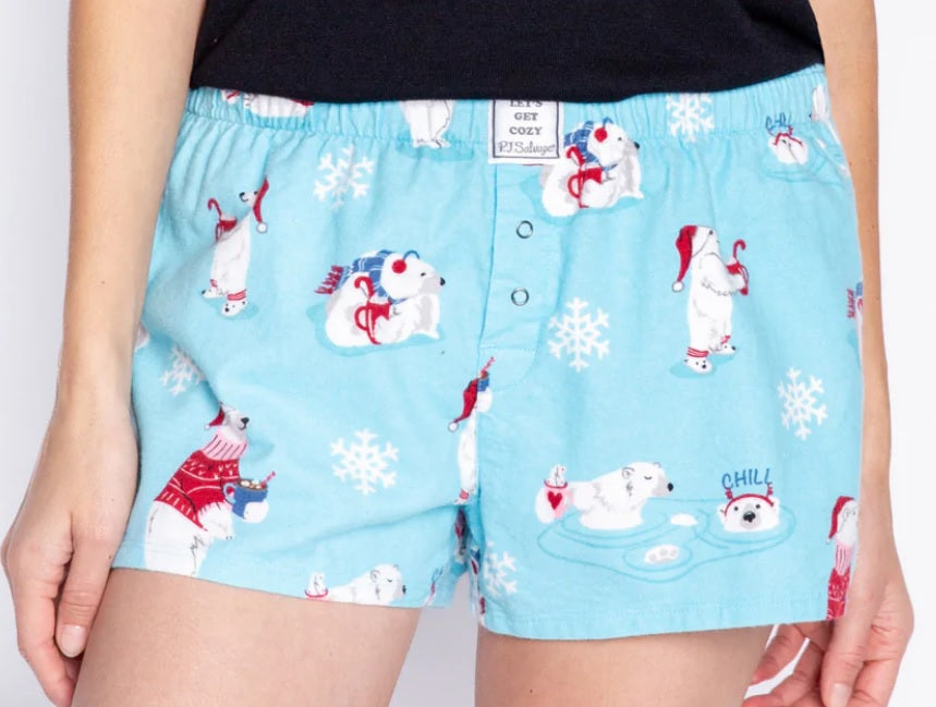 Womens Flannels Short
