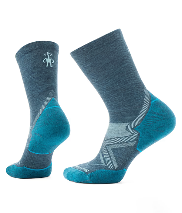 Womens Run Cold Weather Targeted Cushion Crew Socks