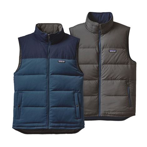 Mens Reversible Bivy Down Vest