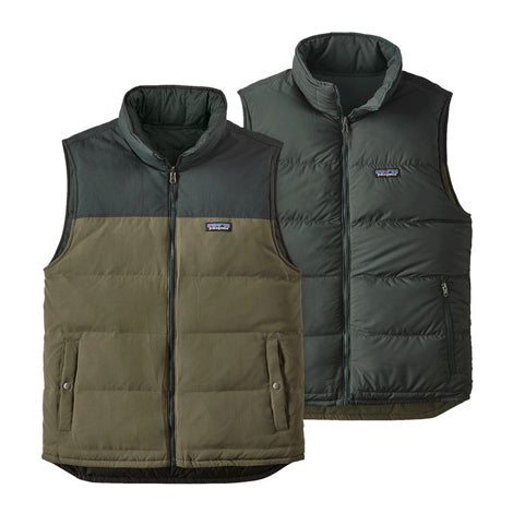 Mens Reversible Bivy Down Vest