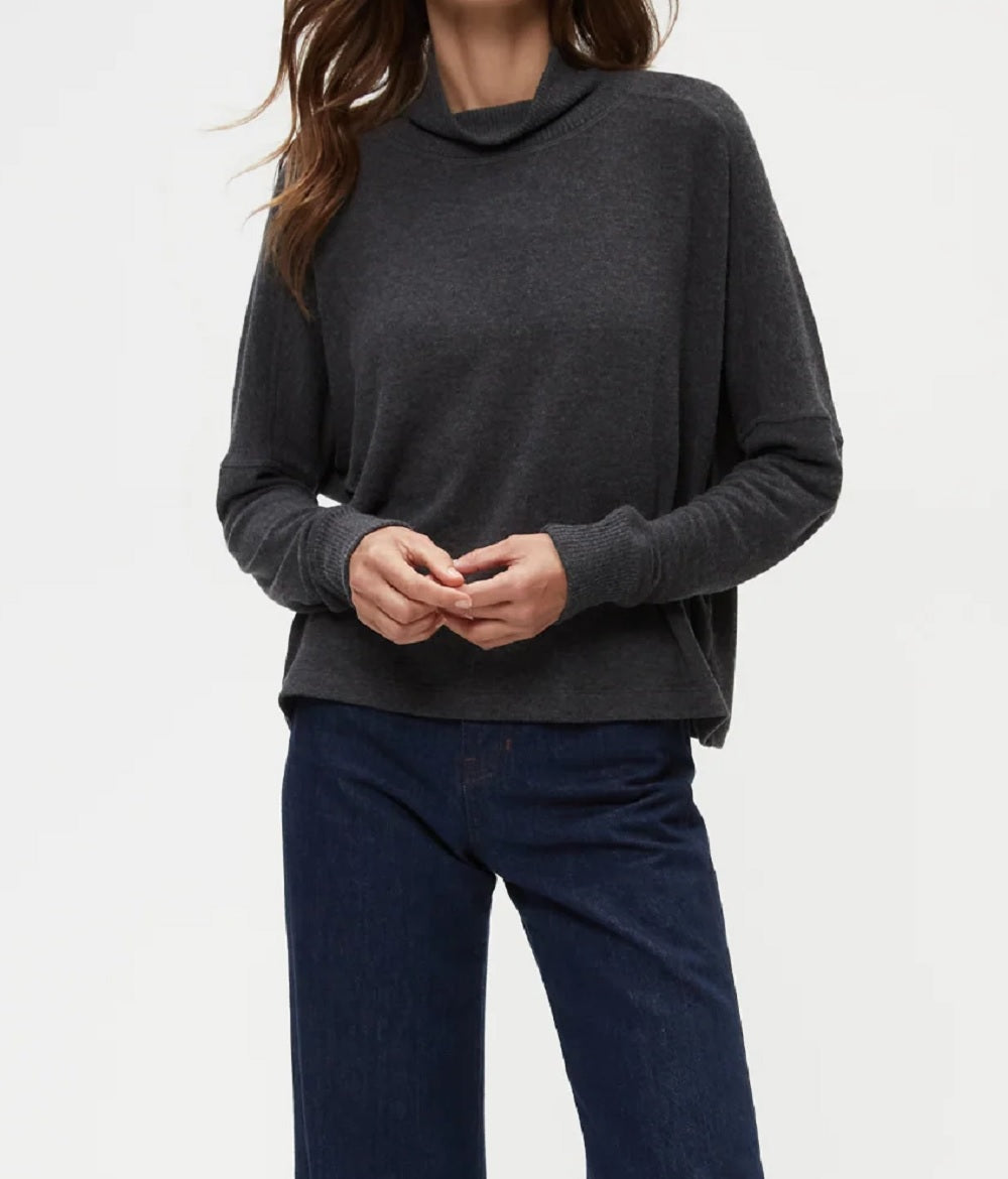 Womens Frida Mock Neck Top