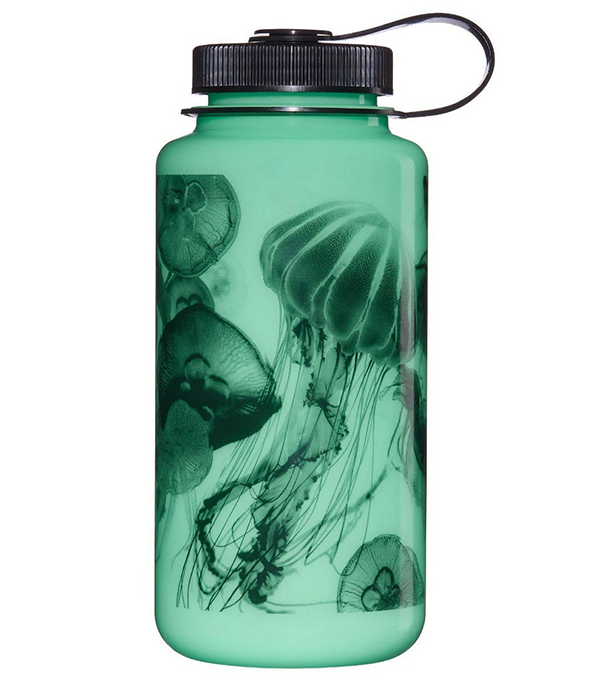Nalgene Wide Mouth 32oz Sustain in Glow Jellyfish