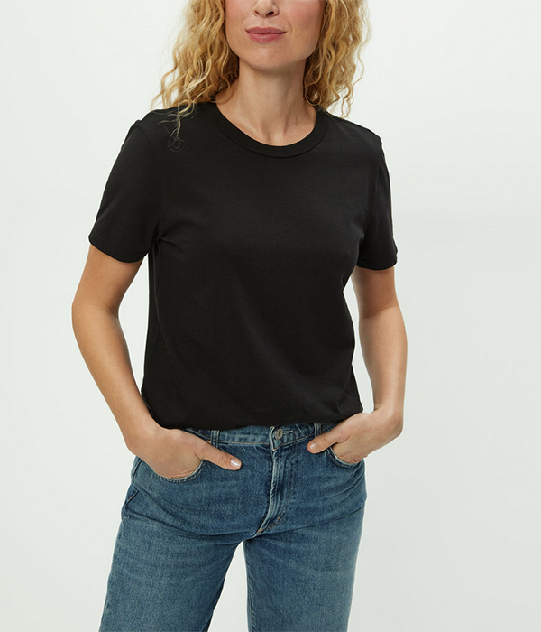 Womens Becca Short Sleeve Crew Neck Tee