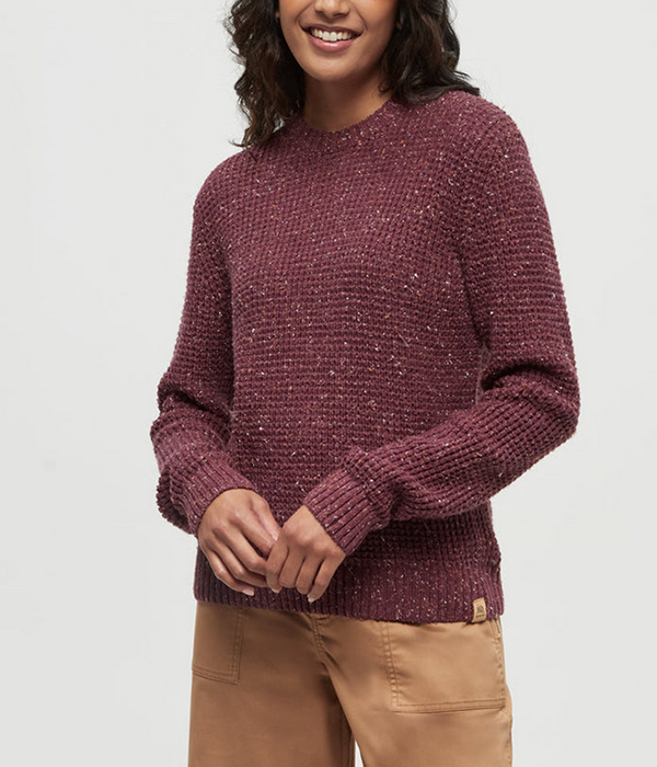 Womens Highline Nep Crew Sweater