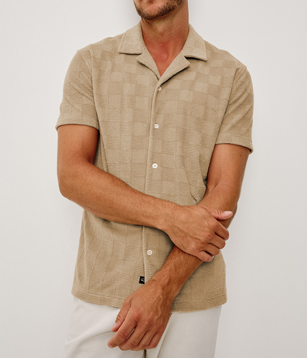 Mens Maverick Shirt in Grange Craft Paper