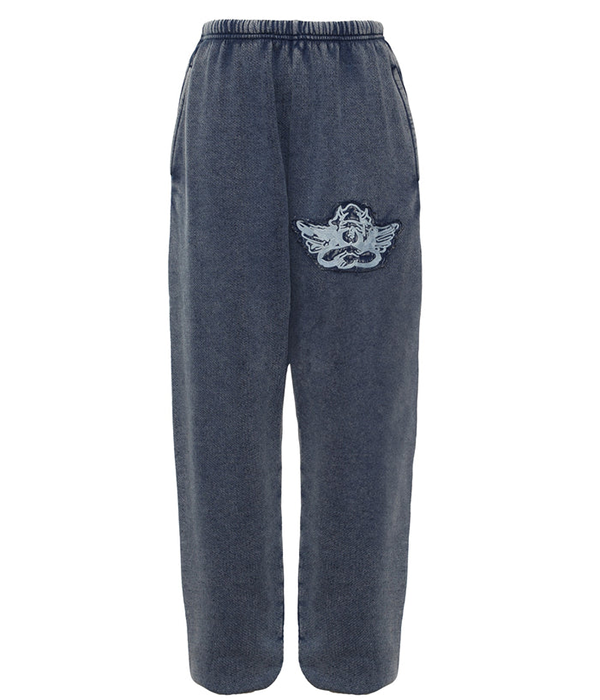 Womens Blue Stitch Me Up Kimmy Pant in Blue