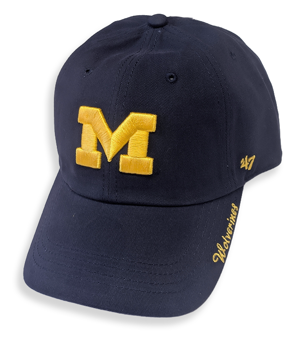 Womens Michigan Wolverines Navy Miata 47 Clean Up