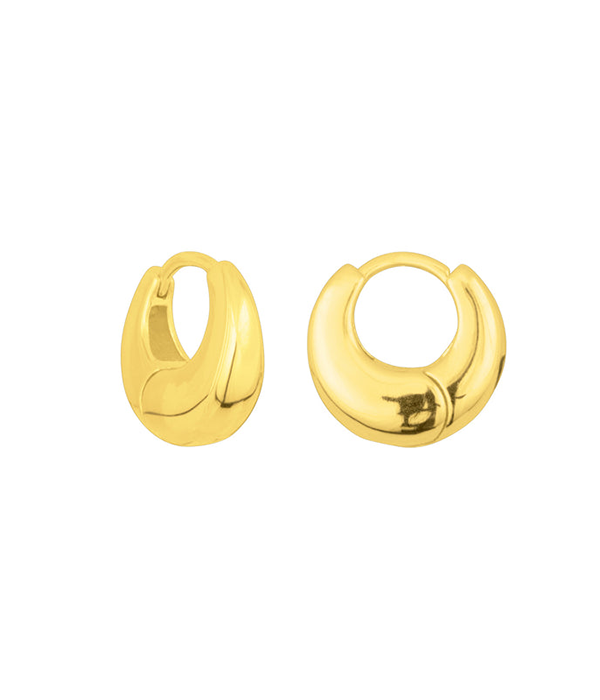 Womens Charli Huggies Gold