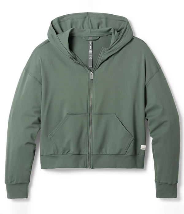 Womens Halo Modern Full Zip Hoodie