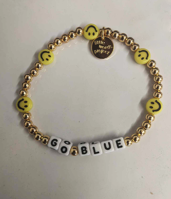 Gold Filled UMICH Bracelets