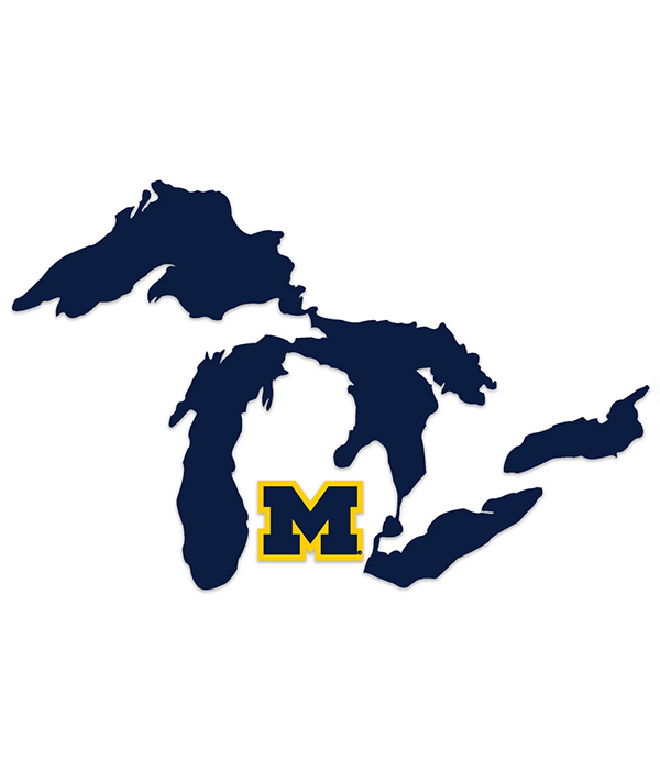 GREAT LAKES PROUD NCAA Sticker