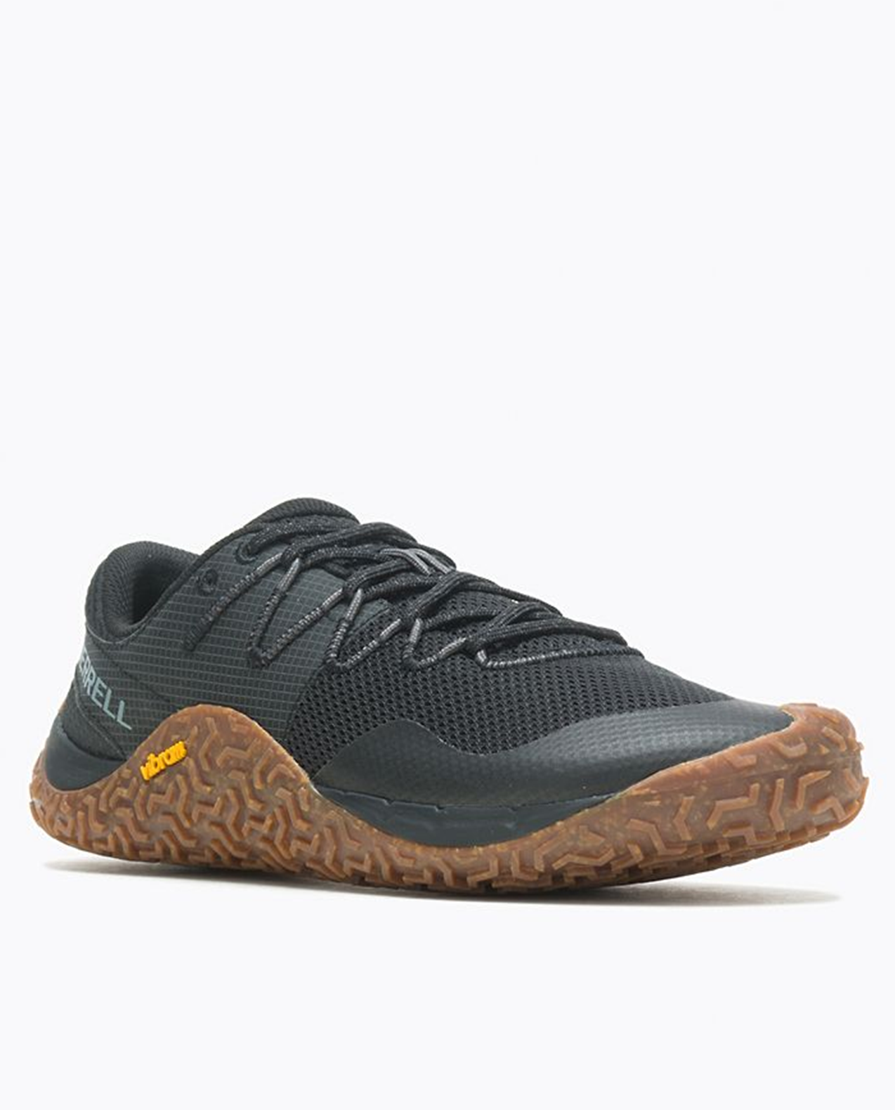 Mens Trail Glove 7 M in Black/Gum