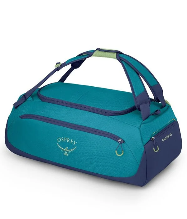 Daylite Duffel 45 in Blue Spikemoss/Alkaline