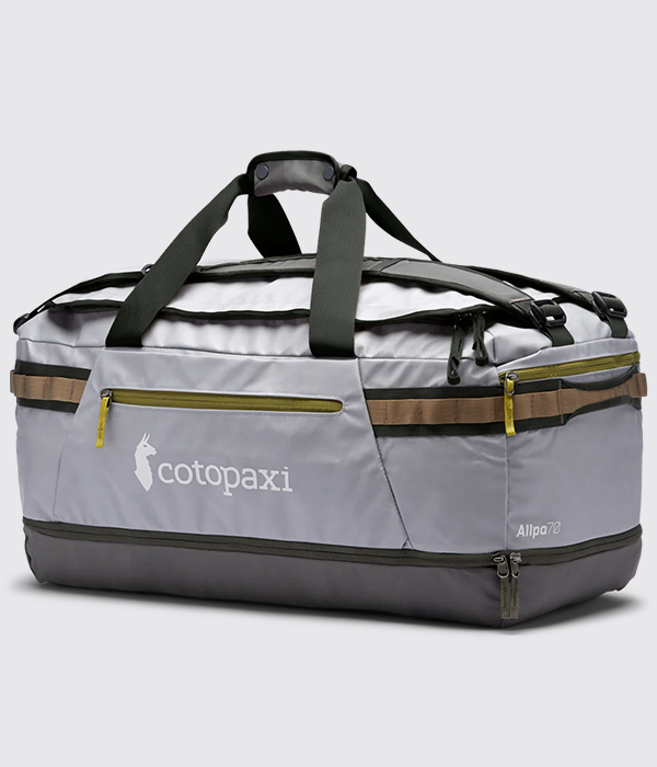 Allpa 70L Duffel Bag in Smoke/Cinder