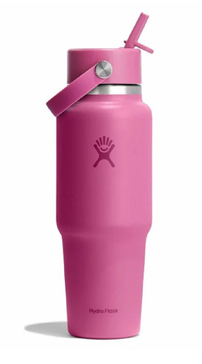 32oz Wide Flex Straw Travel Bottle S25