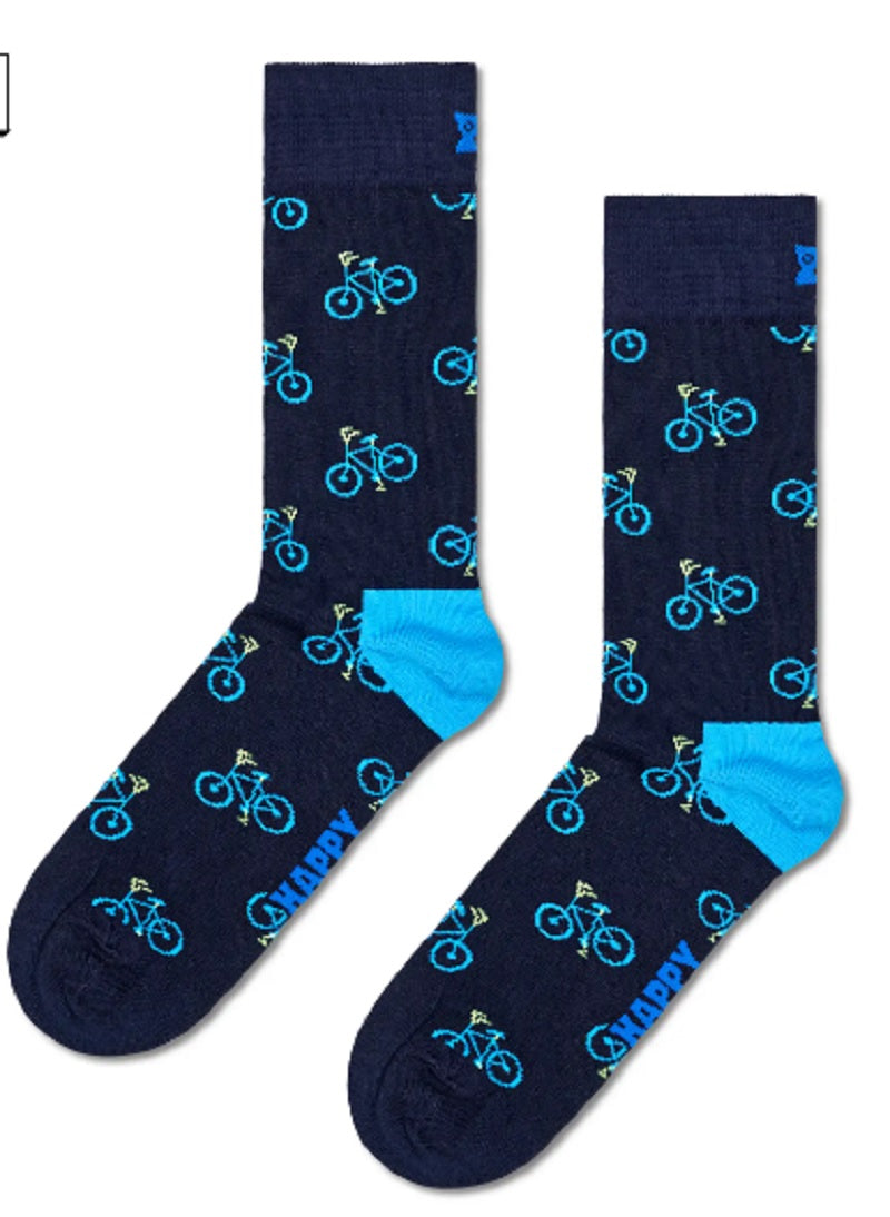 Mens Bike Sock in Turquoise