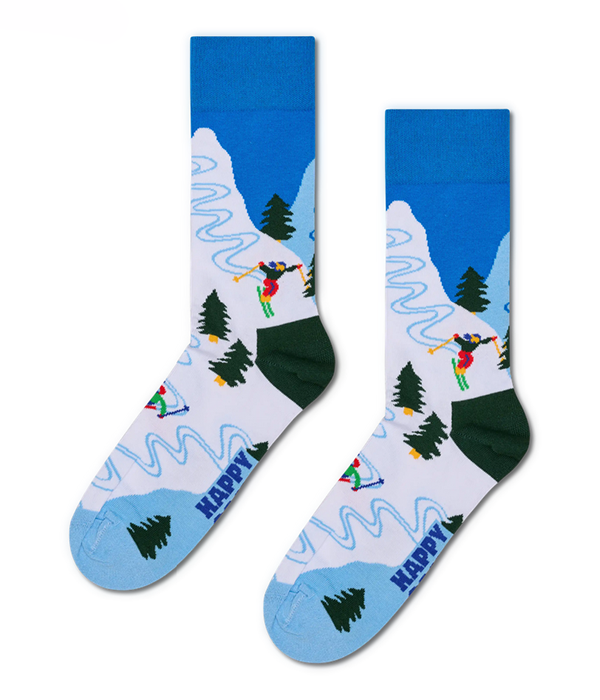 Mens Slalom Sock in White