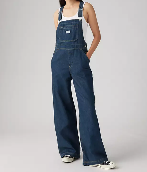 Womens XL Overall in Square Circle
