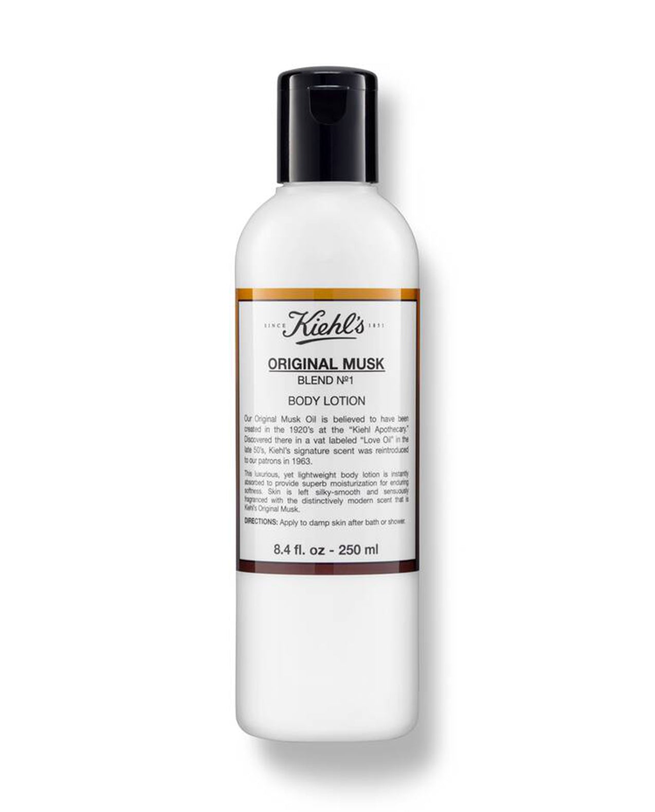 KIEHLS 8.4oz Musk Body Lotion
