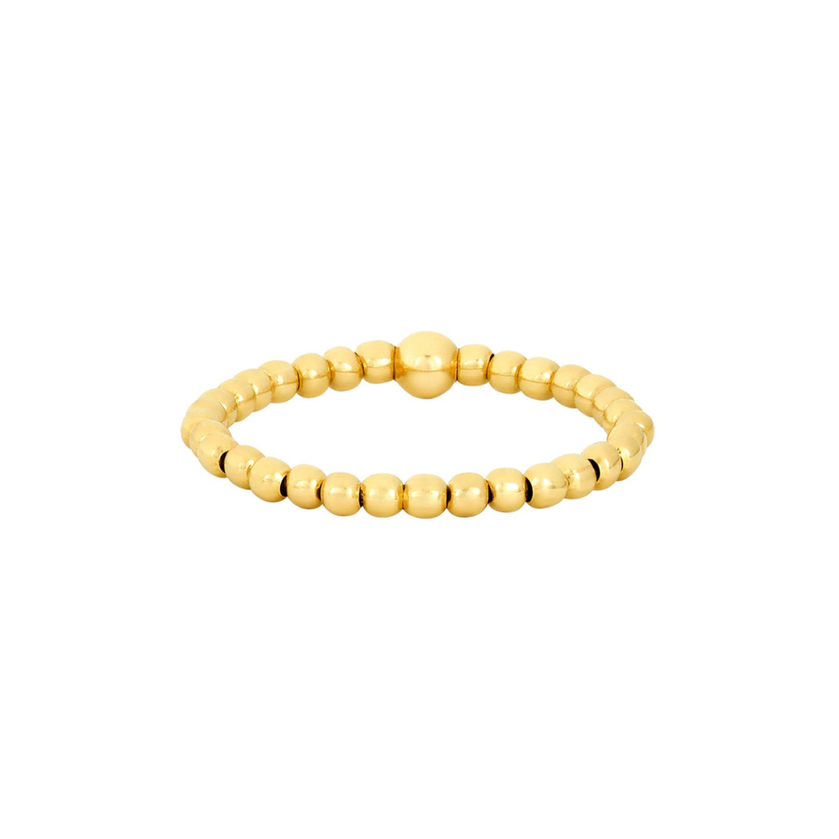 Karen Lazar Design 2mm Yellow Gold Filled Signature Ring Size 6