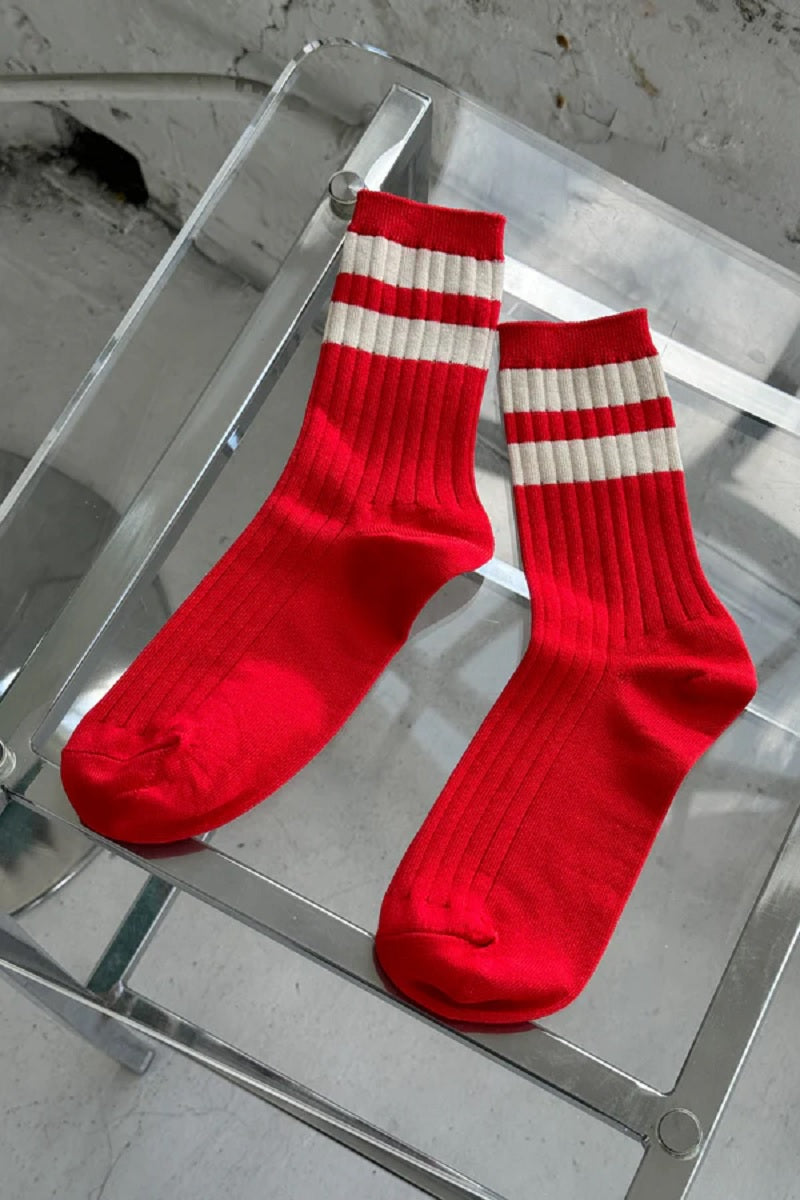 Le Bon Her Varsity Socks