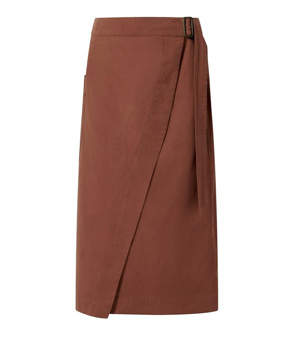 Womens Cargo Wrap Skirt