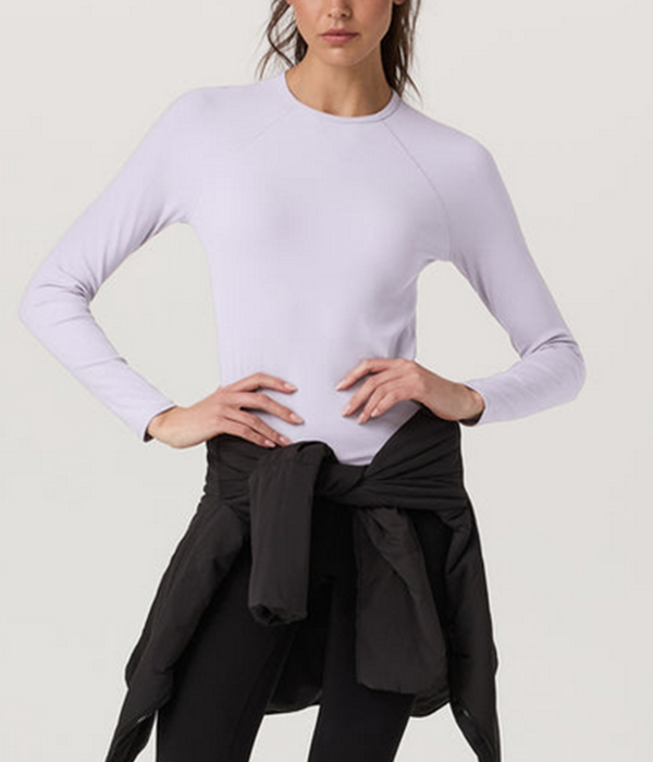 Womens L/S Pose Crew