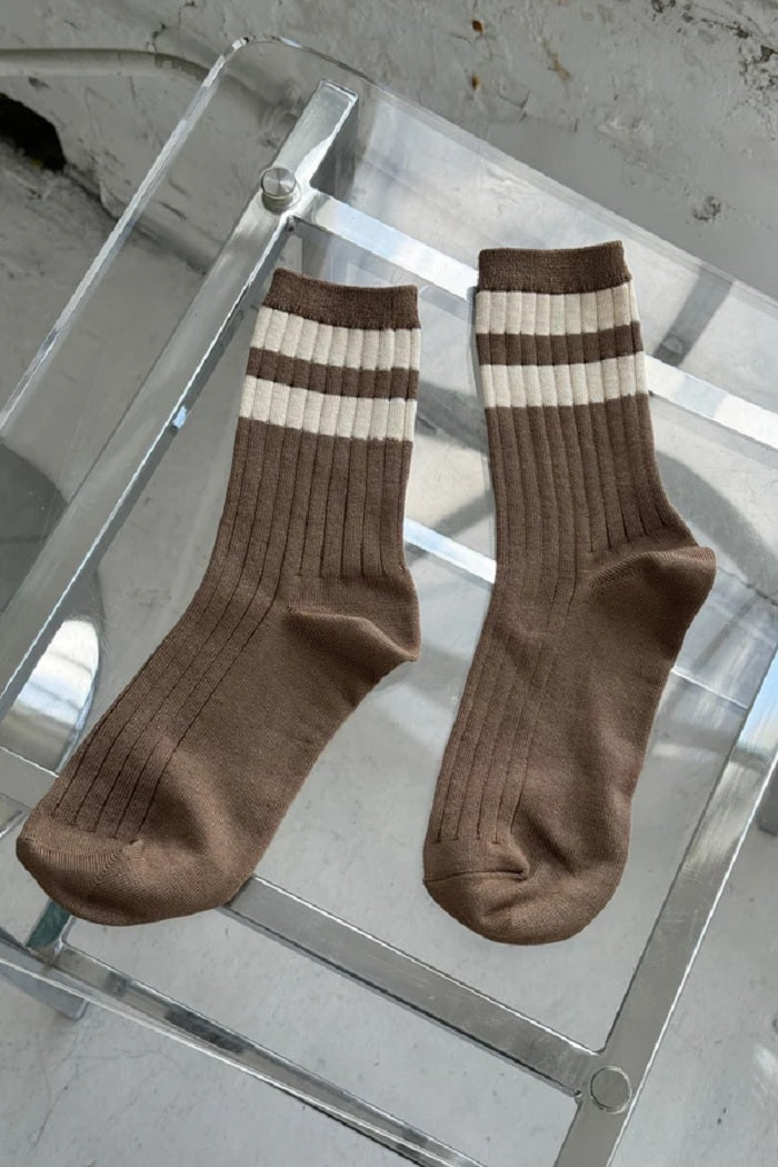 Le Bon Her Varsity Socks