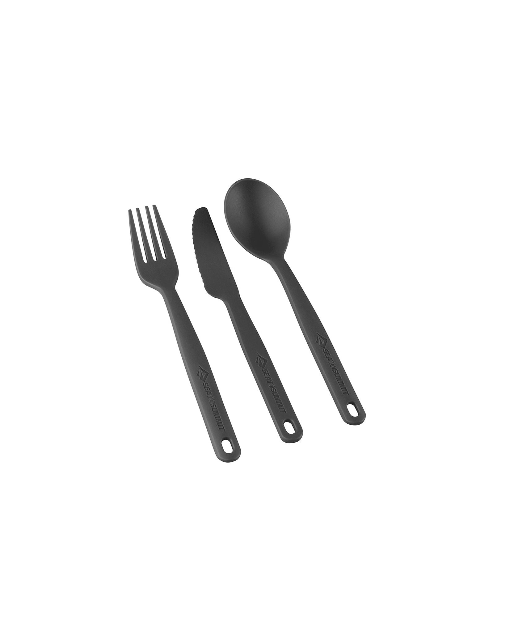 SEA TO SUMMIT Camp Cutlery Utensil Set in Charcoal