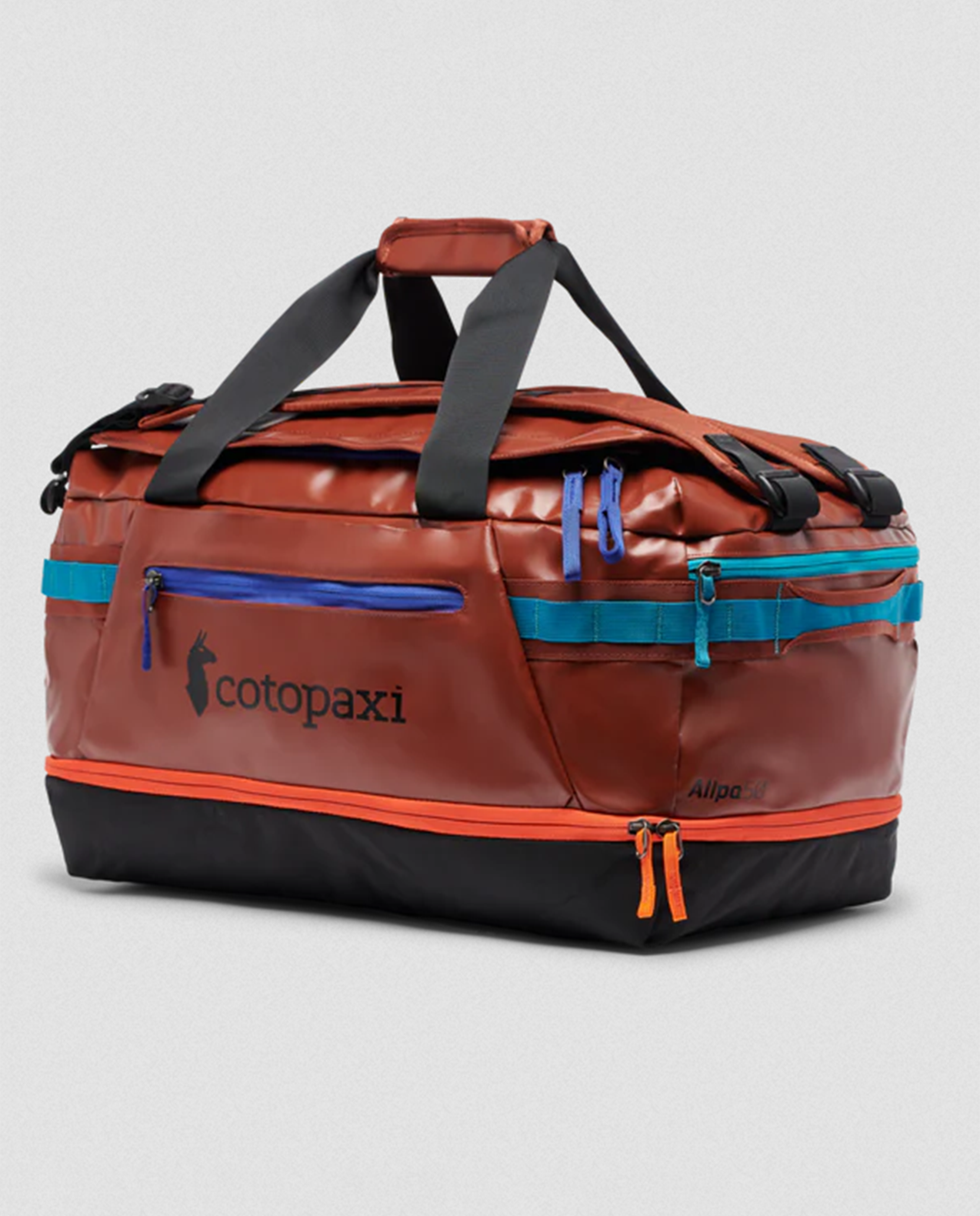 Allpa Duo 50L Duffel Bag in Rust