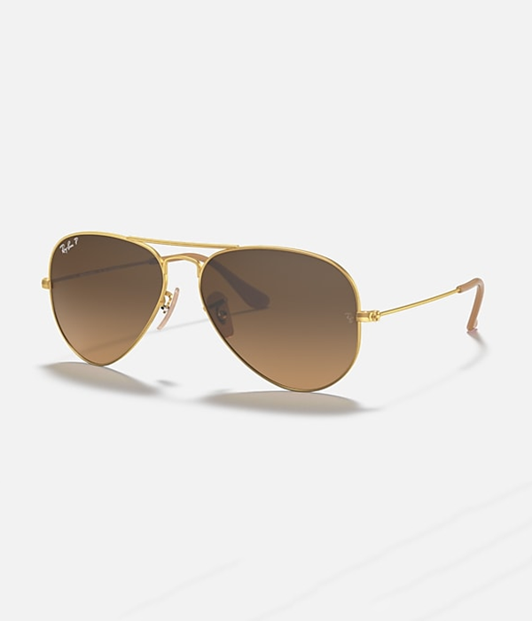 Aviator Large Metal in Gold