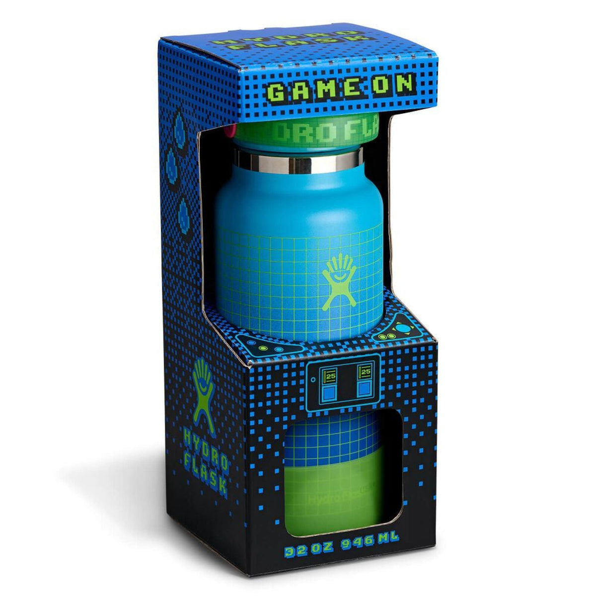 Hydro Flask 32oz Wide Flex Cap Arcade Blue - Arcade Blue