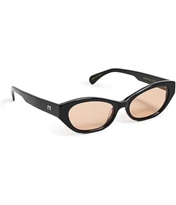 Dani in Closs Black w/ Brown Lens