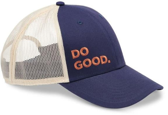 Do Good Trucker Hat in Maritime