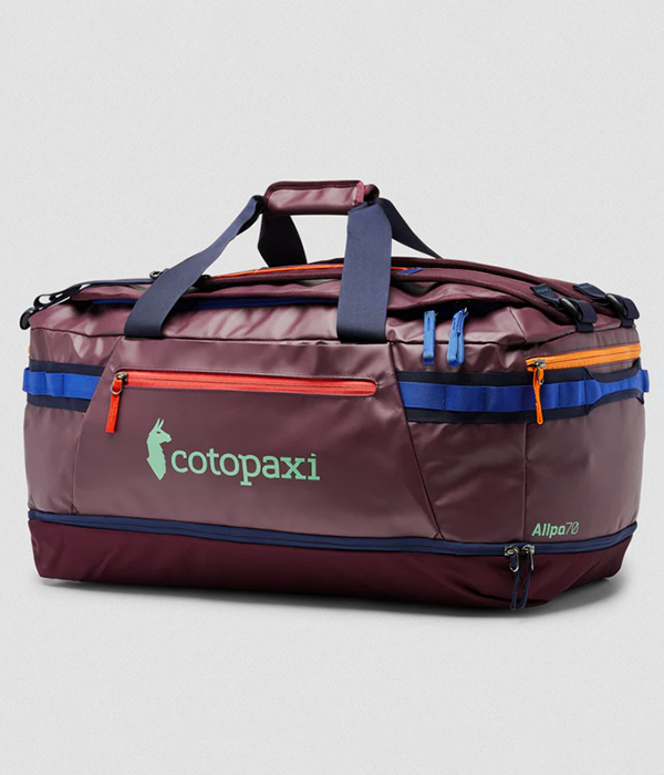 Allpa Duo 70L Duffel Bag - Wine