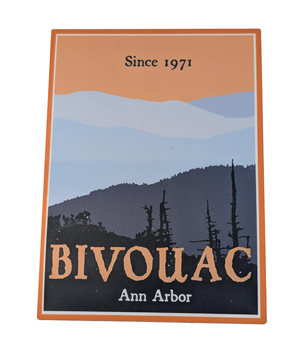 Bivouac Sticker