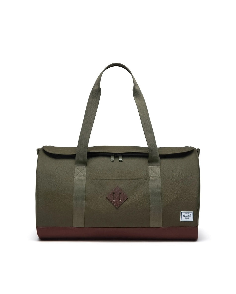Herschel Heritage Duffle in Ivy Green/Chicory Coffee