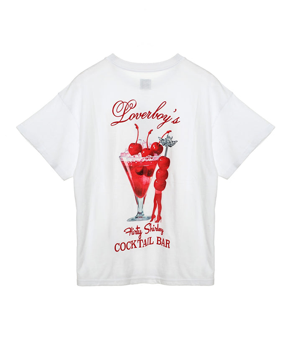 Womens Loverboy Slub BF T-Shirt in White