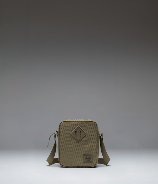 Herschel Heritage Crossbody in Ivy Green Diamond