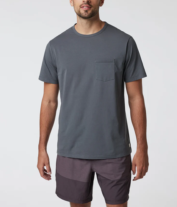 Mens Feather Pocket Tee