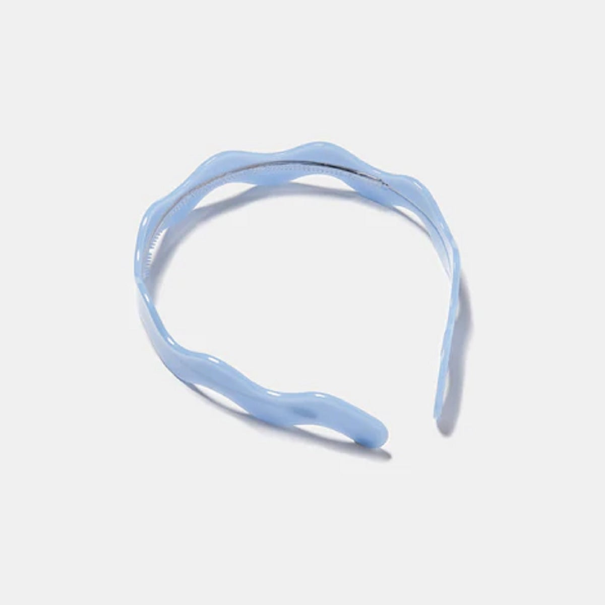 Womens Wavy Headband in Periwinkle