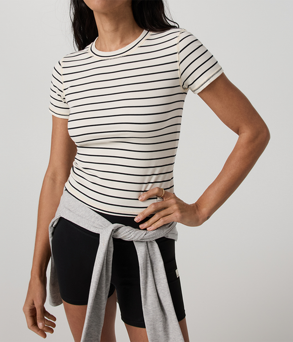 Womens Pose Fitted Tee