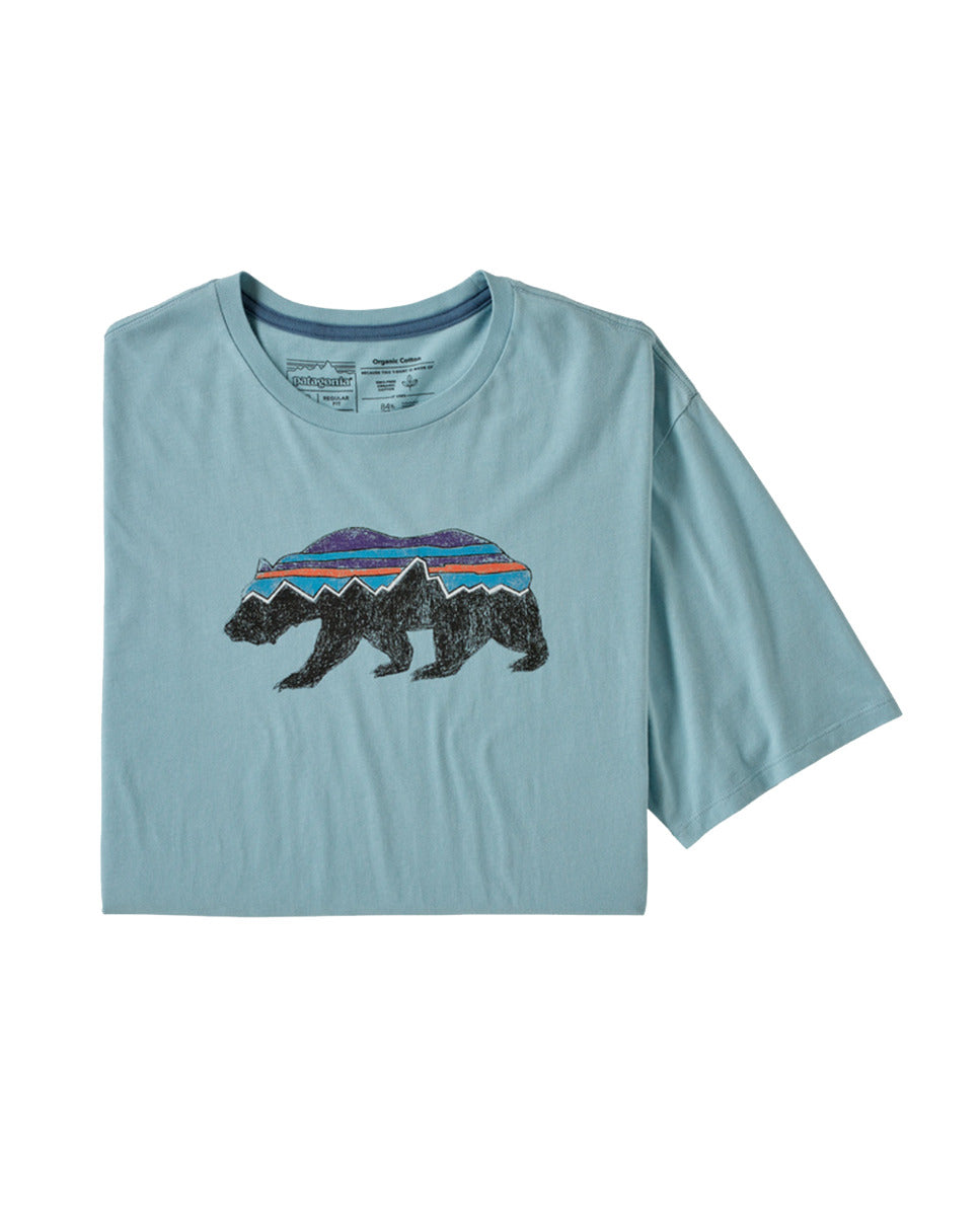 Mens Fitz Roy Bear Organic T-Shirt