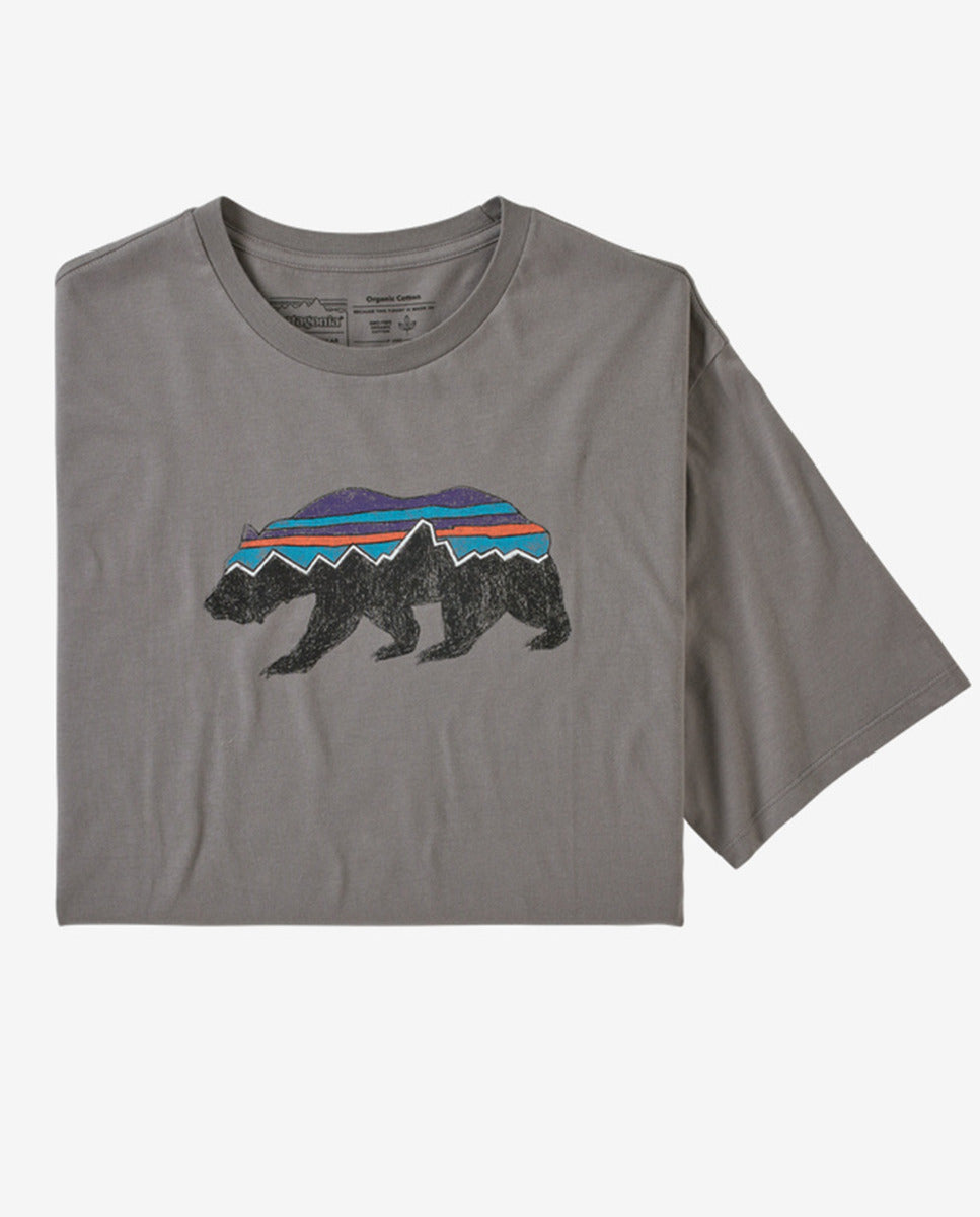 Mens Fitz Roy Bear Organic T-Shirt