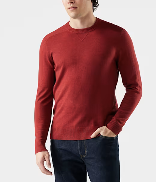 SMARTWOOL Mens Sparwood Crew Sweater