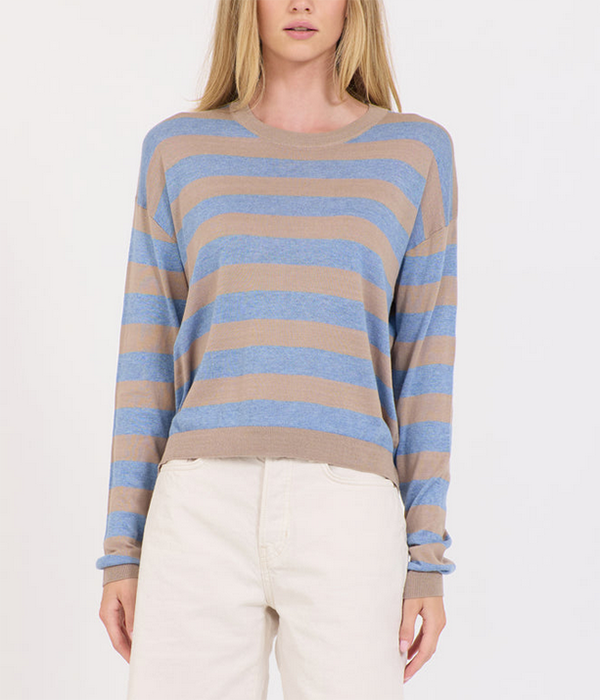 Womens Sloane Cotton Boxy Pullover