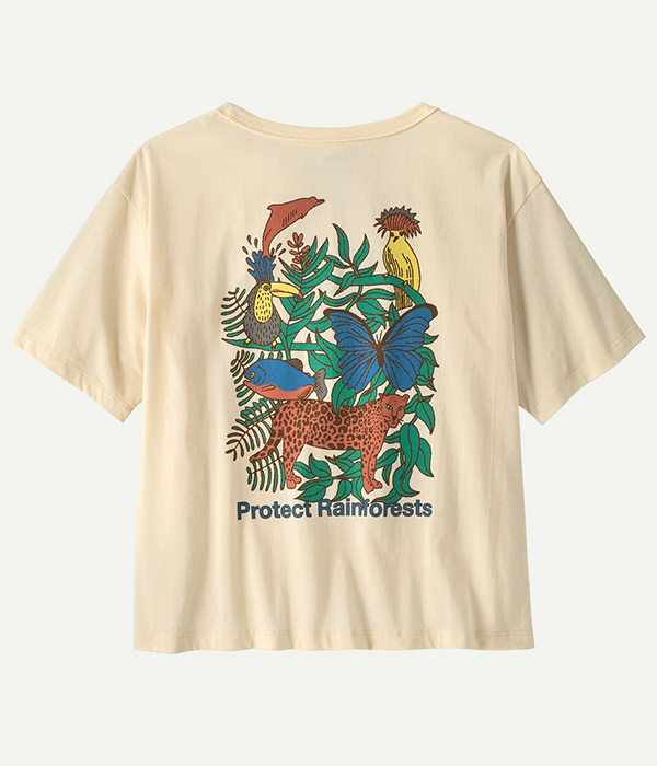 Womens Protect Rainforests Easy Cut T-Shirt