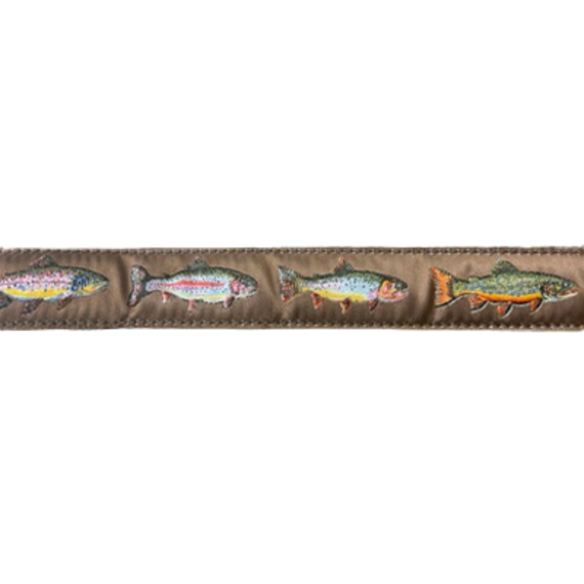 Bison Designs 38MM Leather Tip-Pontoon / Trout Story