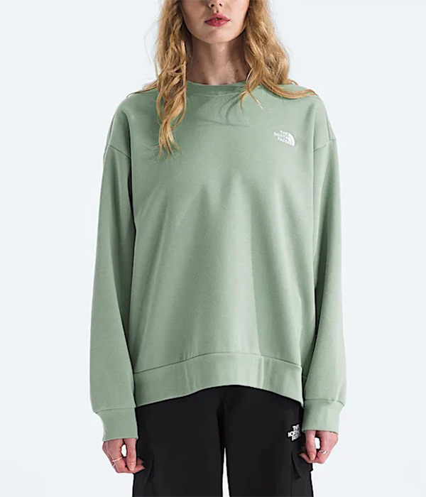 Womens Evolution Simple Dome Oversized Crew